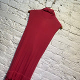 VIVIENNE WESTWOOD ANGLOMANIA RED JERSEY DRESS