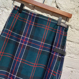 PRINGLE OF SCOTLAND TARTAN KILT WITH MATCHING SCARF