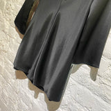REFORMATION BLACK “MAVES” BABYDOLL DRESS