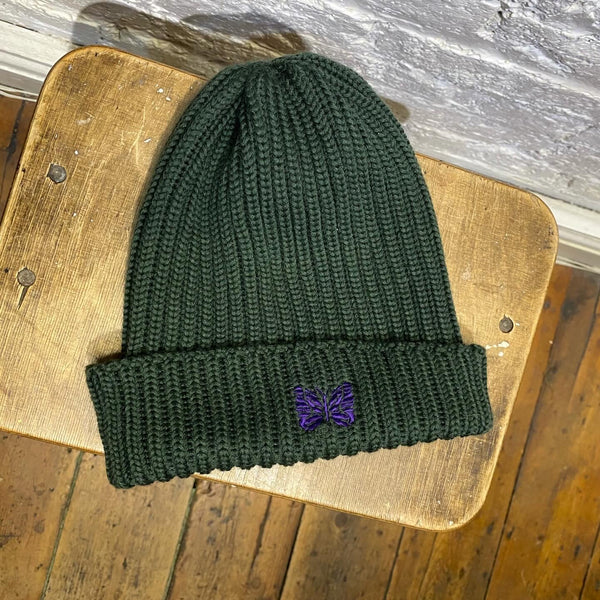 NEEDLES GREEN BEANIE
