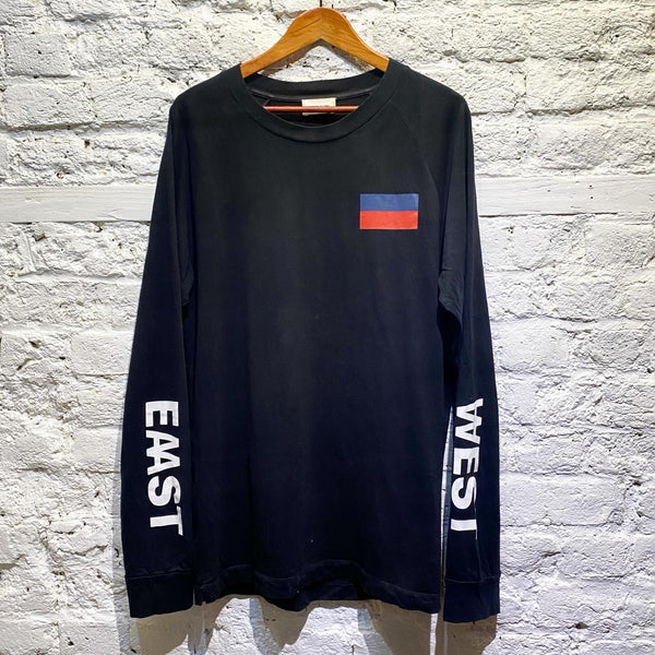 WOOD WOOD BLACK L/S T-SHIRT