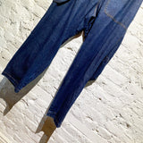 WALTER VAN BEIRENDONCK W&L.T. JEANS WITH ARTICULATED KNEES AND ZIPS