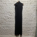 CELINE BLACK SILK JUMPSUIT
