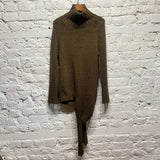 YOHJI YAMAMOTO + NOIR ARMY GREEN KNIT JUMPER