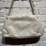 AT-KOLLEKTIVE OFF WHITE LEATHER HANDBAG