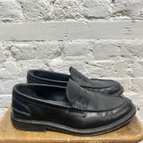 VINNY’S
BLACK LEATHER LOAFERS