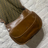 FENDI BROWN LEATHER BAG