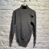 KENZO VINTAGE CASHMERE GREY ROLLNECK