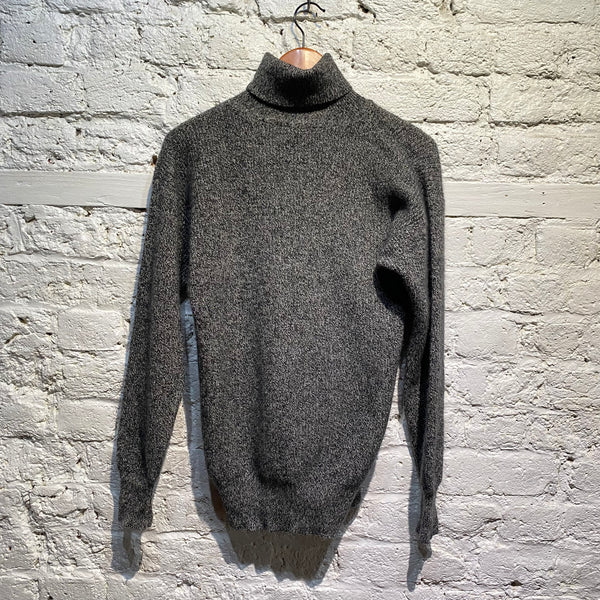 KENZO VINTAGE CASHMERE GREY ROLLNECK