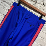 CALVIN KLEIN 205W39NYC ELECTRIC BLUE TROUSERS
