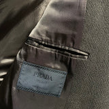 PRADA BROWN WOOL JACKET