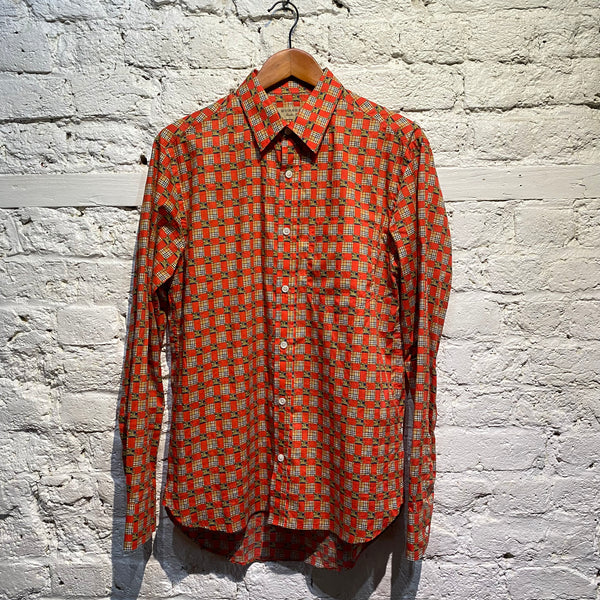 BURBERRY RED CHECKED SHIRT