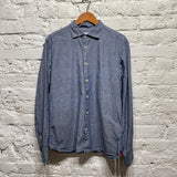 CP COMPANY
GREY BLUE COTTON SHIRT