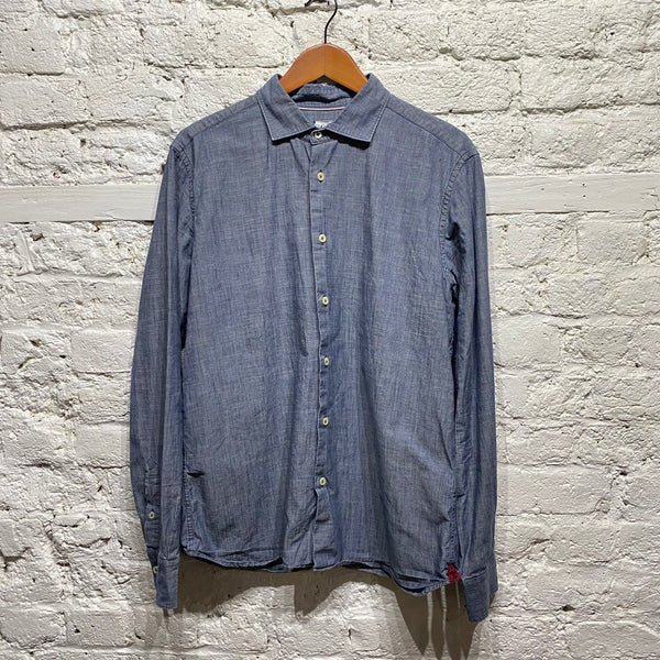 CP COMPANY
GREY BLUE COTTON SHIRT