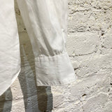 JUNYA WATANABE COMME DES GARÇONS WHITE COTTON SHIRT
SIZE SMALL