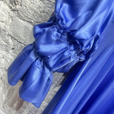 ROKSANDA BLUE SATIN DRESS
8