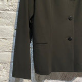 ISSEY MIYAKE DARK BROWN JACKET