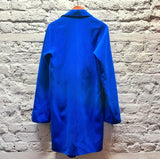 MAISON RABIH KAYROUZ
ELECTRIC BLUE FELT OVERCOAT