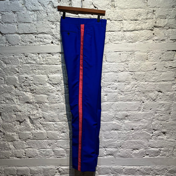 CALVIN KLEIN 205W39NYC ELECTRIC BLUE TROUSERS