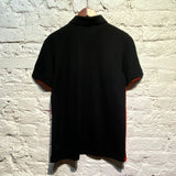 ALEXANDER MCQUEEN RED FRONT BLACK BACK POLO