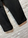 GIVENCHY 
BLACK WOOL CROP TROUSERS