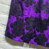 PROENZA SCHOULER BLACK/PURPLE SKIRT