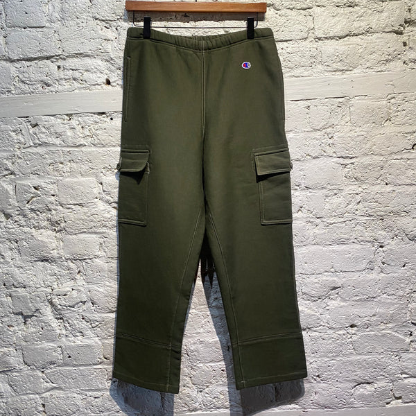 EYE/JUNYA WATANABE/CDG OLIVE CARGO SWEATS