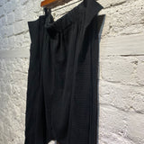 ISSEY MIYAKE APOC BLACK SIDE PANEL TROUSERS