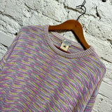 GIANNI VERSACE 
VINTAGE 90s CANDY COLOUR KNIT JUMPER