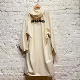 JIL SANDER
LOGO CANVAS HOODED COAT