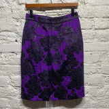 PROENZA SCHOULER BLACK/PURPLE SKIRT