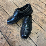 FLORSHEIM IMPERIAL VINTAGE BLACK BROGUES