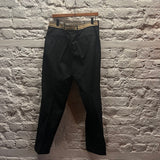 ALEXANDER MCQUEEN BLACK DRESS TROUSERS