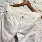 ALEXANDER MCQUEEN WHITE JEANS