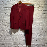 KENZO HOMME RED WOOL SUPER 200’s SUIT