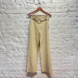 TORY BURCH
CREAM TROUSERS BELTED