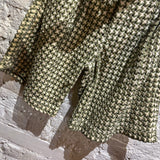 AMIRI	WOVEN LEATHER SHORTS BELTED