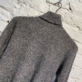 KENZO VINTAGE CASHMERE GREY ROLLNECK