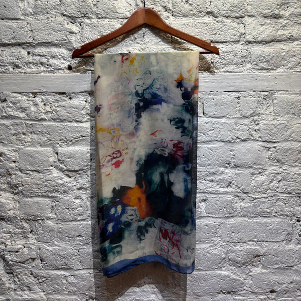 PAUL SMITH 	SILK PRINT SCARF