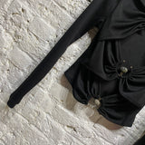 CHRISTOPHER ESBER
BLACK TOP WITH NATURAL STONES