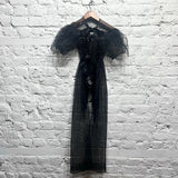 SIMONE ROCHA X HM
SHEER BLACK DRESS
SIZE XS