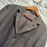 EMPORIO ARMANI BROWN WOOL JACKET