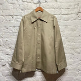 ACNE STUDIOS BEIGE SHIRT JACKET