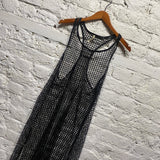 TOUCHÉ BALNEAIRE BLACK NET DRESS