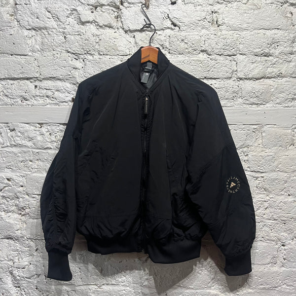 STELLA MCCARTNEY X ADIDAS BLACK BOMBER JACKET