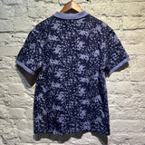 BUTTER + PUMA LAVENDER/PURPLE JERSEY ZIP POLO TOP