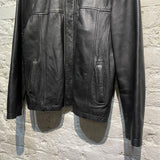 BALMAIN
VINTAGE BLACK LEATHER JACKET