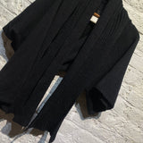 YOHJI YAMAMOTO Y’S BLACK SHRUG/BOLERO