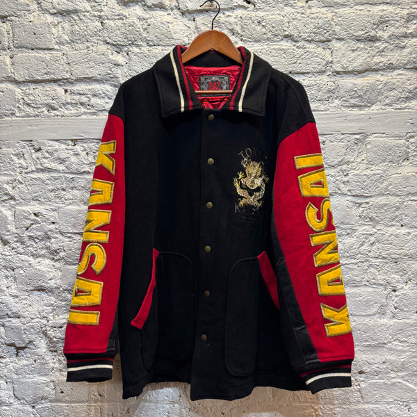 KANSAI YAMAMOTO	VINTAGE WOOL BOMBER