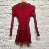 CHOPOVA LOWENA 
RED MINI DRESS